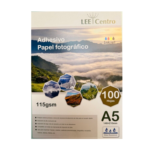 Fotográfico adhesivo LEE A5 115 grs