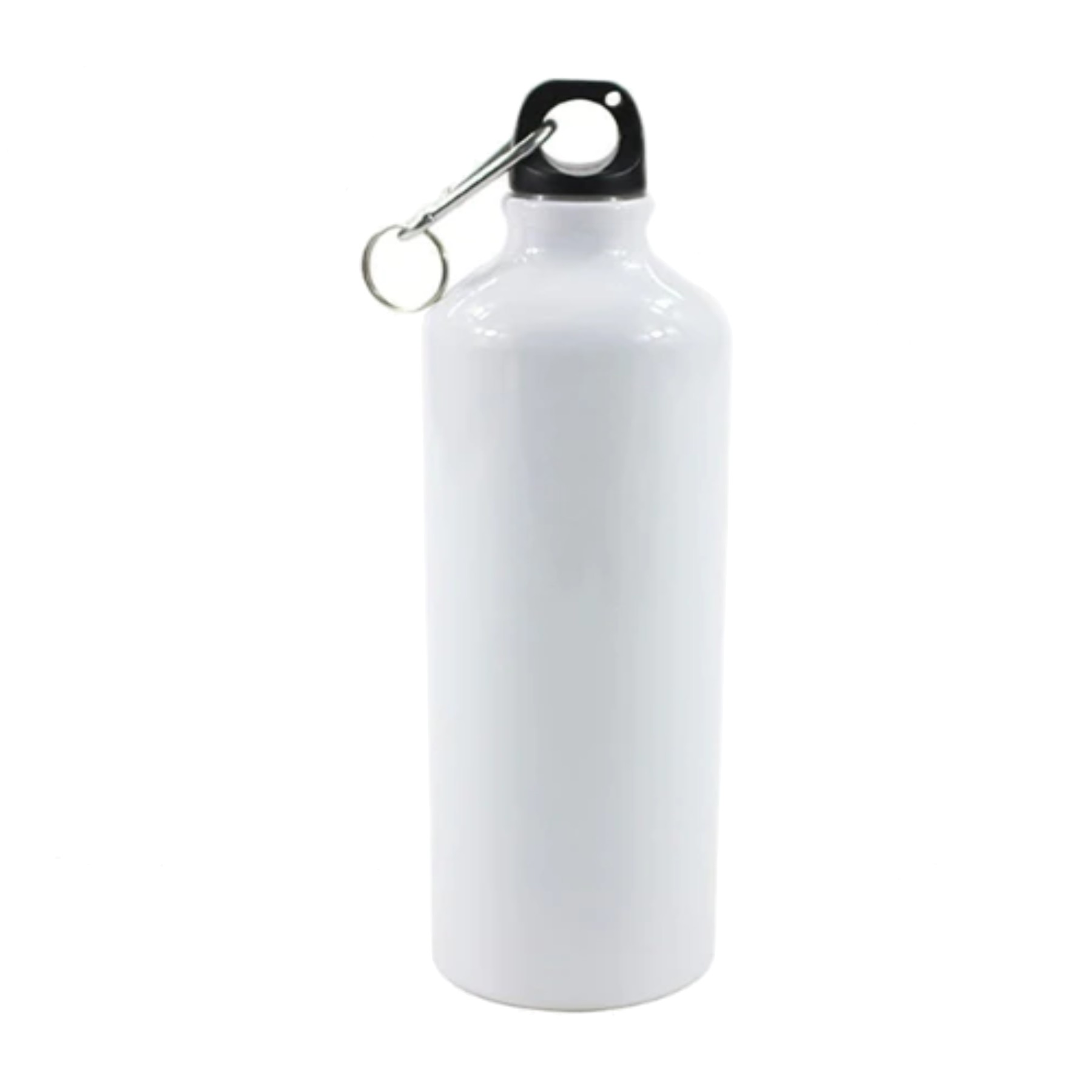 Botellas Aluminio blanca 600 ml