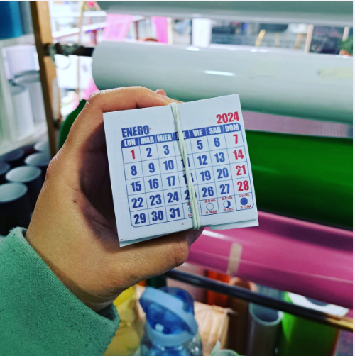 Taco Mini Calendario 2024