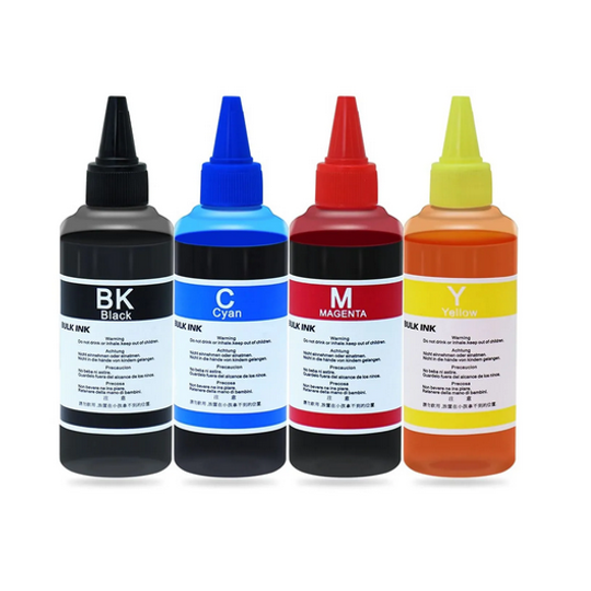 Pack 4 colores tinta para sublimar